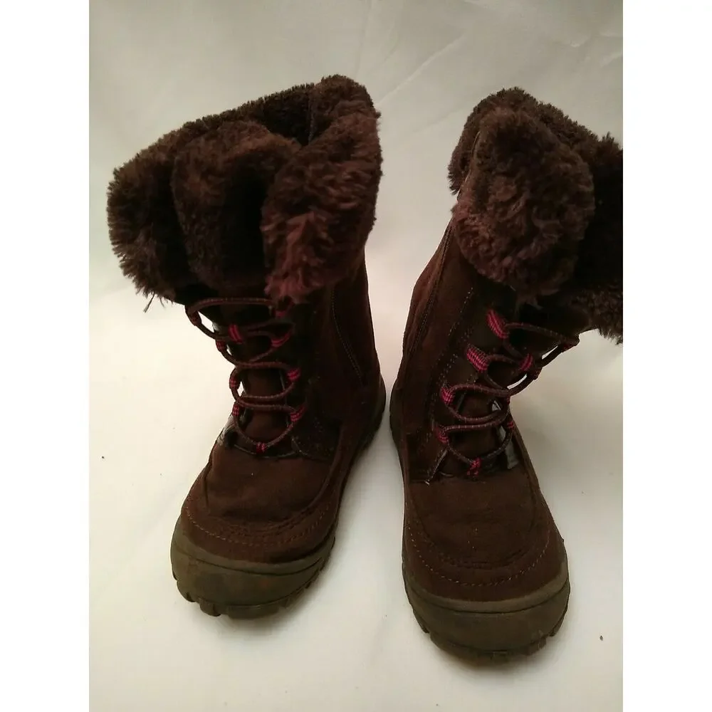 Osh Kosh BGosh Little Girls Boots Anita-12 Brown Size 6 Winter